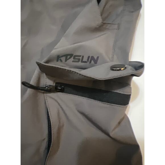 Men's Hiking Cargo Shorts Dark Grey and Black NWT Size L - Picture 10 of 13